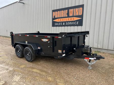 New 2027 H&H Trailers 12' H7612UD Dump Trailer