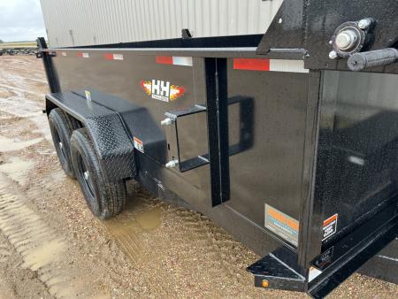 New 2027 H&H Trailers 12' H7612UD Dump Trailer