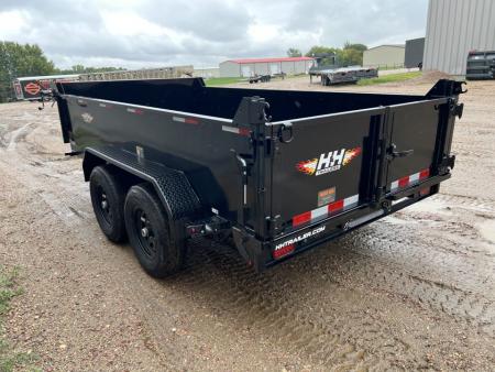 New 2027 H&H Trailers 12' H7612UD Dump Trailer