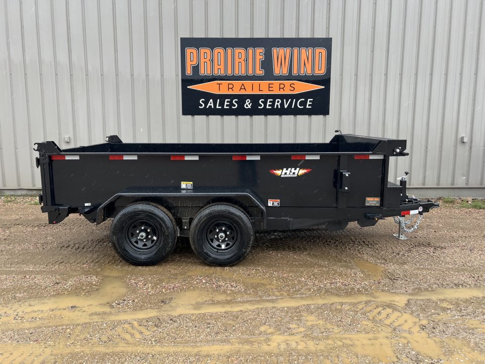 New 2027 H&H Trailers 12' H7612UD Dump Trailer