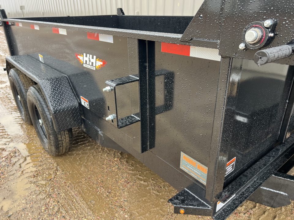 New 2027 H&H Trailers 12' H7612UD Dump Trailer