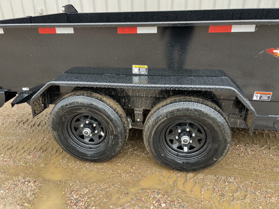 New 2027 H&H Trailers 12' H7612UD Dump Trailer