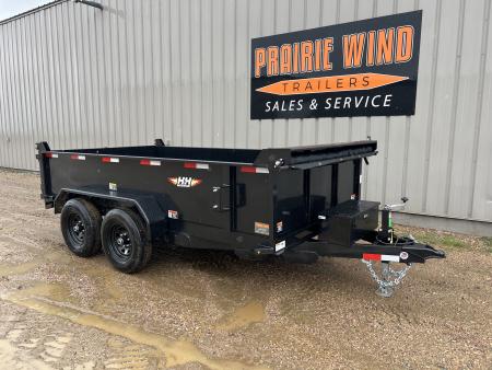 New 2027 H&H Trailers 12' H7612UD Dump Trailer