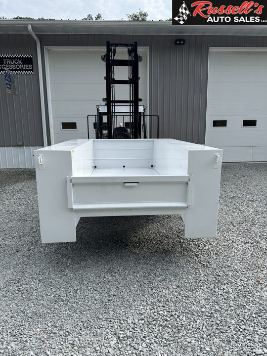 New Monroe Truck Equipment MSS Premier 8' SRW Service Body, Master Locks, Lighted Compartments