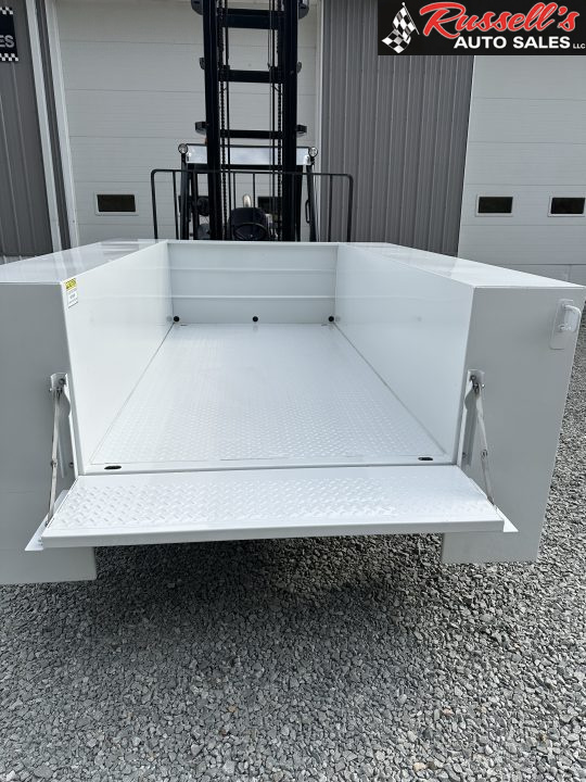 New Monroe Truck Equipment MSS Premier 8' SRW Service Body, Master Locks, Lighted Compartments