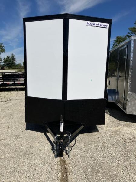 New 2027 Haul About Trailers 6x10 2990 GVWR 83  IH Blackout Package Cargo / Enclosed Trailer