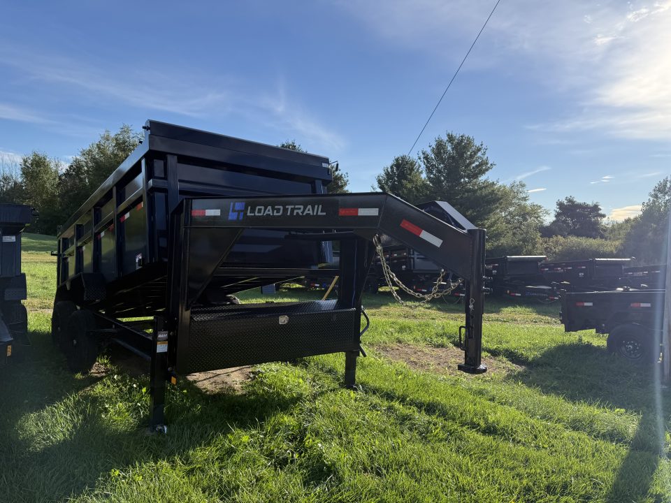 New 2027 Load Trail 83X14 GOOSENECK 14K 4' SIDES Dump Trailer