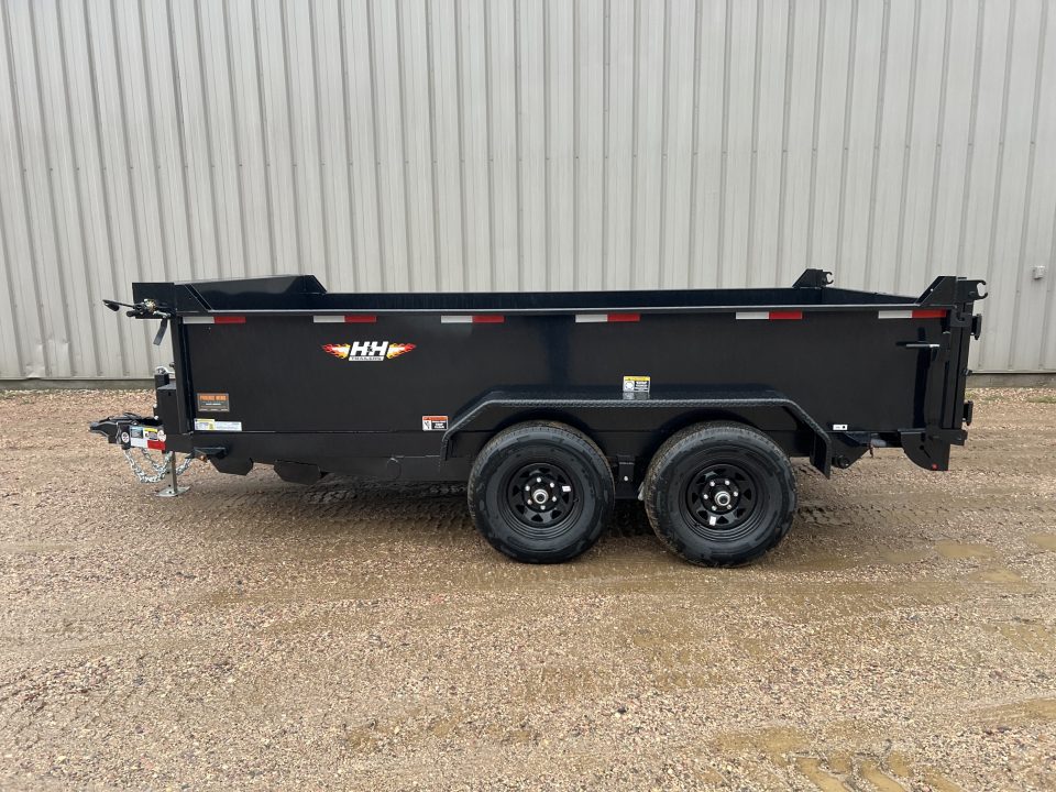 New 2027 H&H Trailers 12' H7612UD Dump Trailer