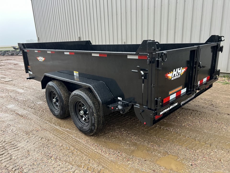 New 2027 H&H Trailers 12' H7612UD Dump Trailer