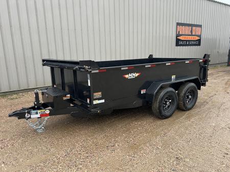 New 2027 H&H Trailers 12' H7612UD Dump Trailer