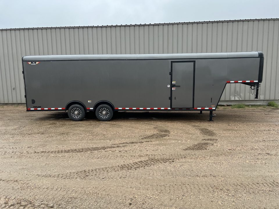 New 2027 H&H Trailers 26 Gooseneck Cargo / Enclosed Trailer