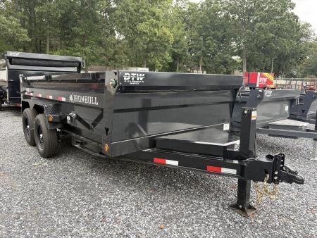 New 2027 Iron Bull 7X14DTB-15K GVWR Dump Trailer