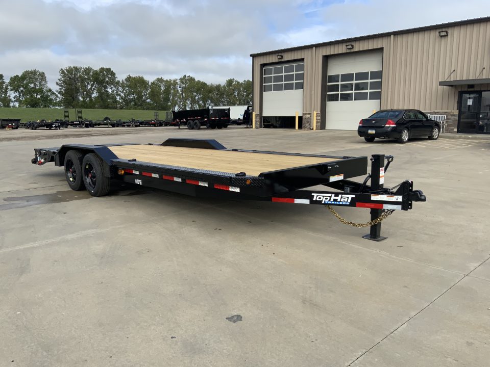 New 2027 Top Hat 102 X 24 WD16 Equipment Trailer