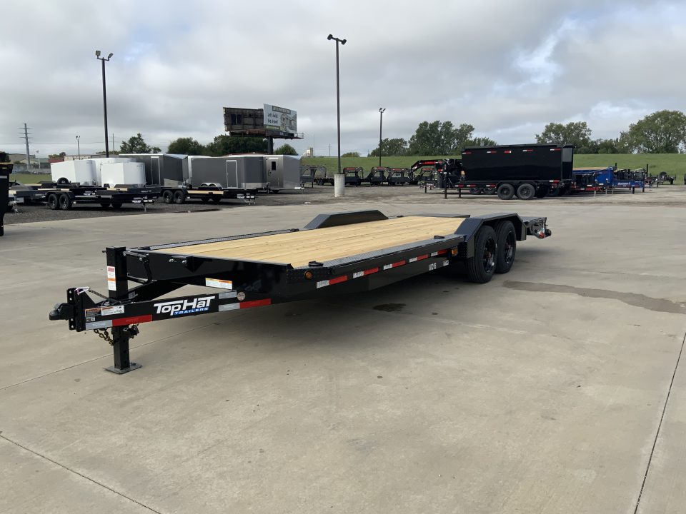 New 2027 Top Hat 102 X 24 WD16 Equipment Trailer