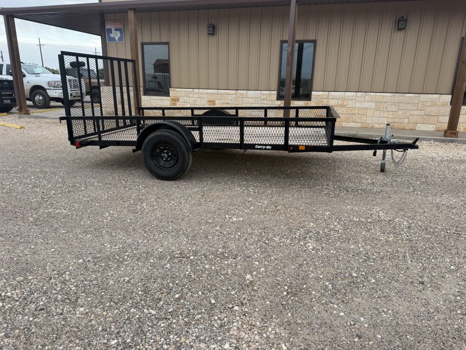 Used 2024 Carry-On 7X12 Utility Trailer