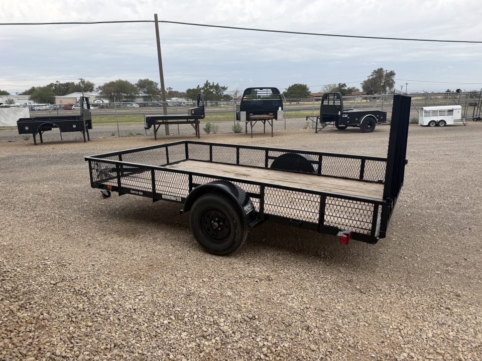Used 2024 Carry-On 7X12 Utility Trailer