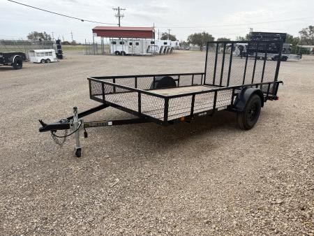 Used 2024 Carry-On 7X12 Utility Trailer