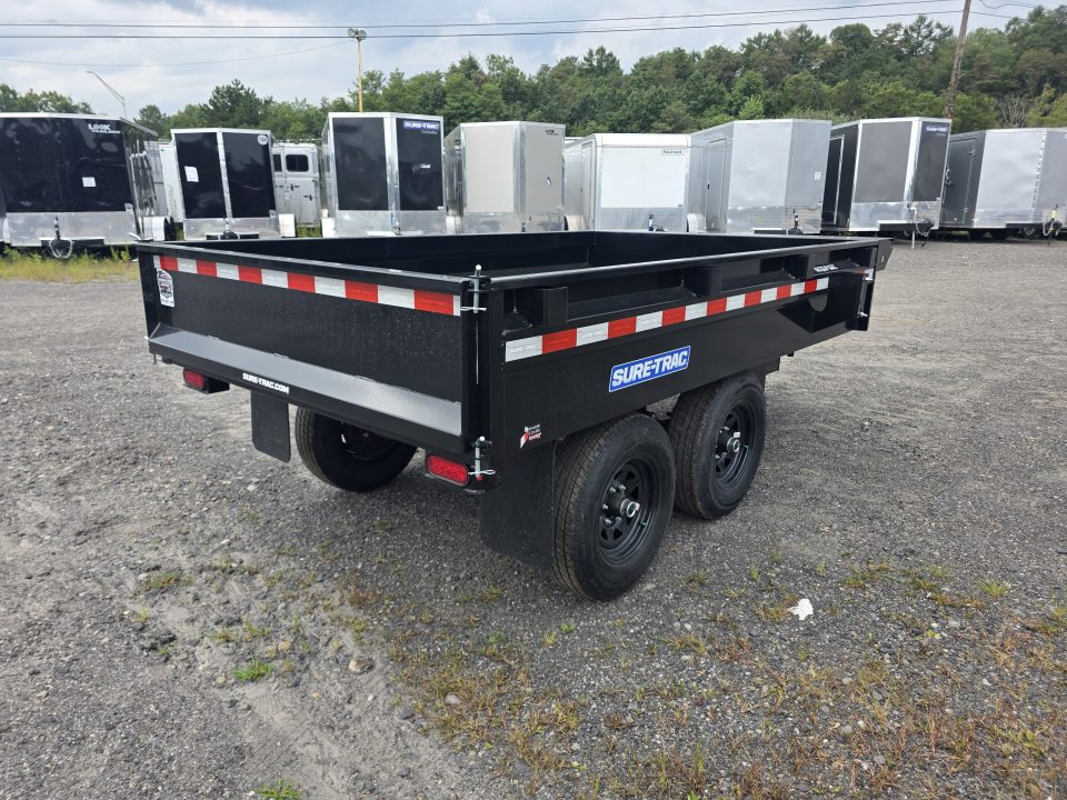 New 2027 Sure-Trac 6X10 10K DECKOVER Dump Trailer