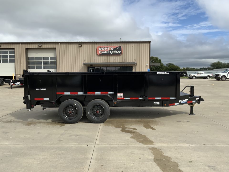 New 2027 Top Hat 83 X 16 DX16 Dump Trailer