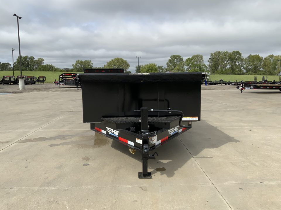 New 2027 Top Hat 83 X 16 DX16 Dump Trailer