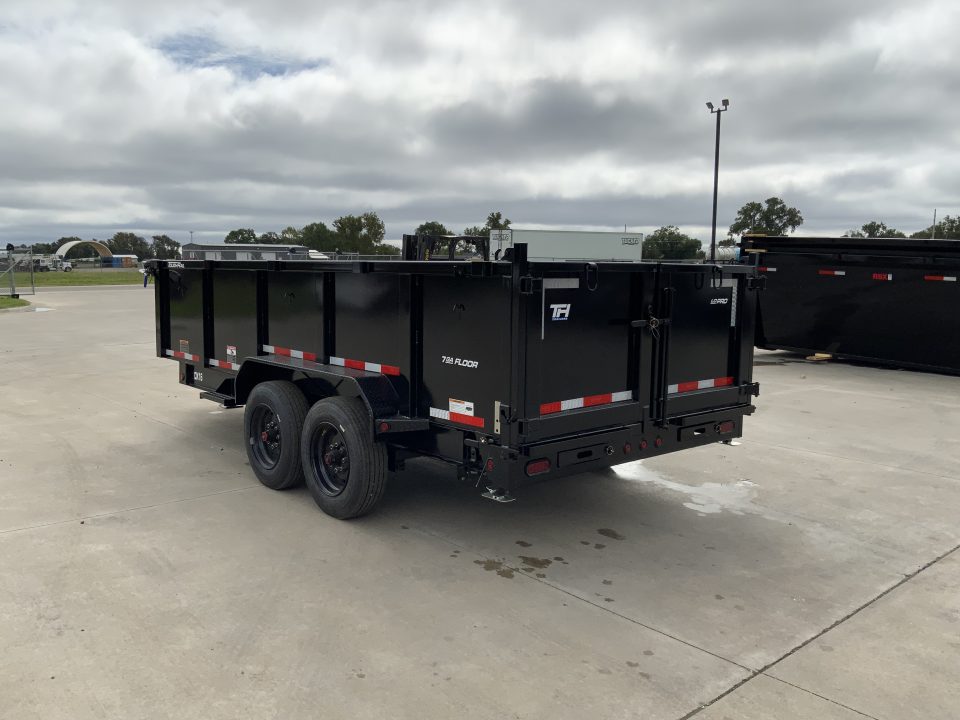 New 2027 Top Hat 83 X 16 DX16 Dump Trailer