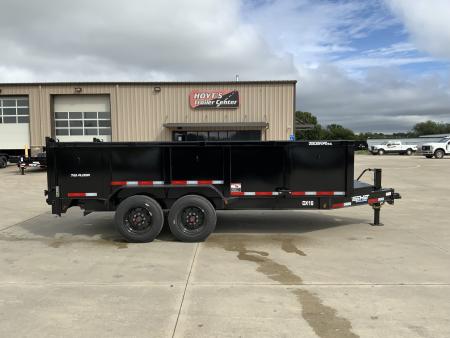 New 2027 Top Hat 83 X 16 DX16 Dump Trailer