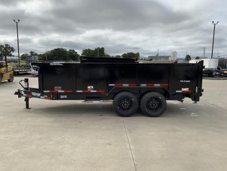 New 2027 Top Hat 83 X 16 DX16 Dump Trailer