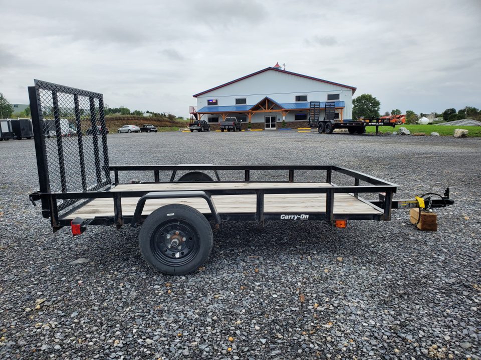 Used 2025 Carry-On GW2K Utility Trailer / 2000 GVWR / 5'x8'
