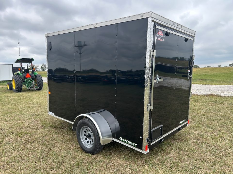 New 2027 Rock Solid 6x10 Single Axle Cargo w/ .080 Exterior, Ramp Door, & 6'6 Interior Height