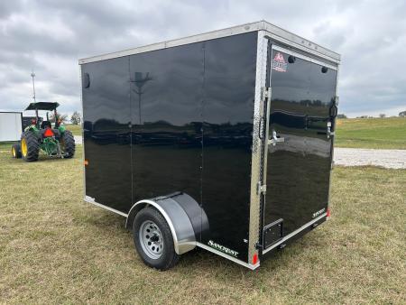 New 2027 Rock Solid 6x10 Single Axle Cargo w/ .080 Exterior, Ramp Door, & 6'6 Interior Height