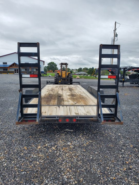 Used 2013 PJ Trailers CD Equipment Trailer / 14,000 GVWR / 83"x20'