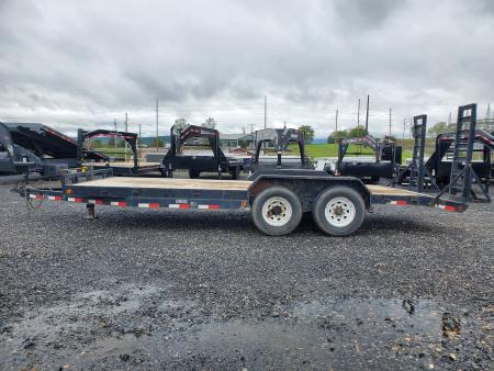 Used 2013 PJ Trailers CD Equipment Trailer / 14,000 GVWR / 83"x20'