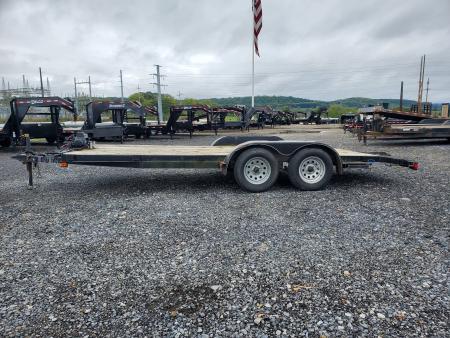 Used 2020 Quality Trailers Economy Car Hauler / 7000 GVWR / 7000 GVWR / 82 x18' / Winch