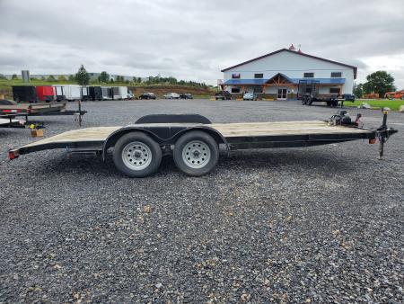 Used 2020 Quality Trailers Economy Car Hauler / 7000 GVWR / 7000 GVWR / 82"x18' / Winch
