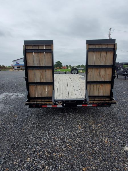 Used 2025 Quality Trailers Pro-P Deckover Trailer / 16,000 GVWR / 102"x23' / 30" Wood Filled Ramps