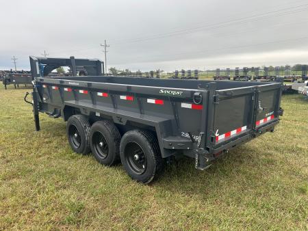 New 2027 Lamar 83x16 Triple 21K GN Telescopic Dump w/ 7 Gauge Floor, 2' Sides, & 17.5" Wheels