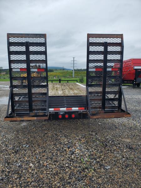 Used 2019 PJ Trailers F8 Deckover Trailer / 14,000 GVWR / 102"x22'