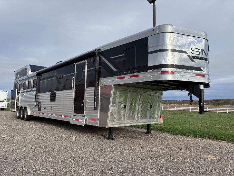 Used 2025 SMC Laramie 5H 14'LQ Horse Trailer