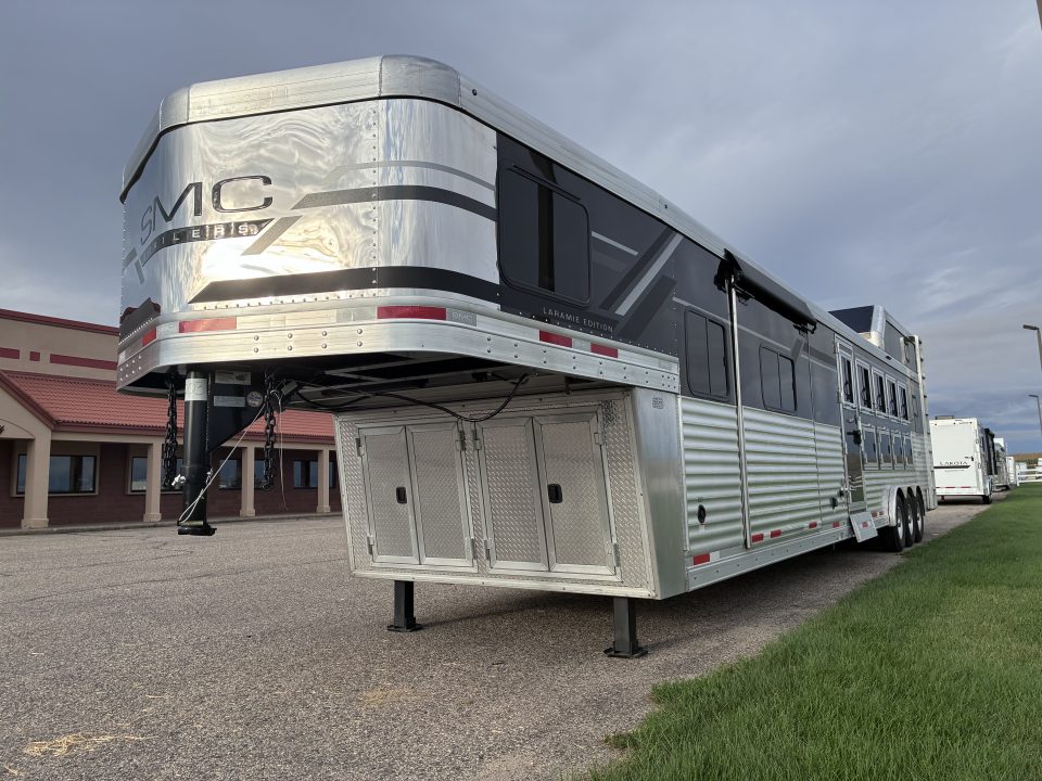 Used 2025 SMC Laramie 5H 14'LQ Horse Trailer