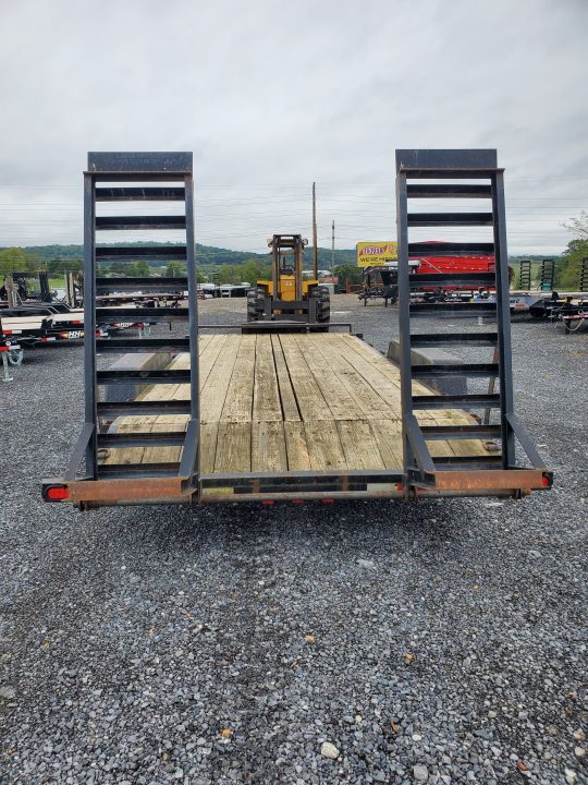 Used 2015 Quality Trailers General Duty Equipment Trailer / 9990 GVWR / 82"x20'