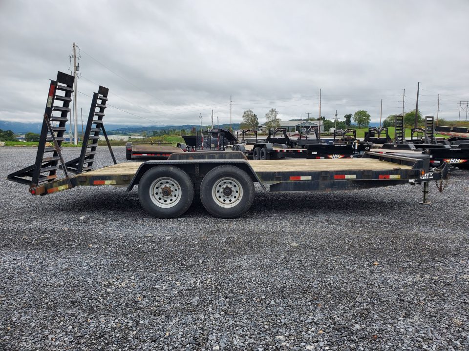 Used 2015 Quality Trailers General Duty Equipment Trailer / 9990 GVWR / 82"x20'