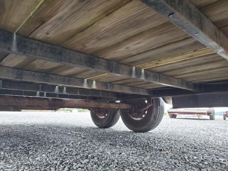Used 2015 Quality Trailers General Duty Equipment Trailer / 9990 GVWR / 82"x20'