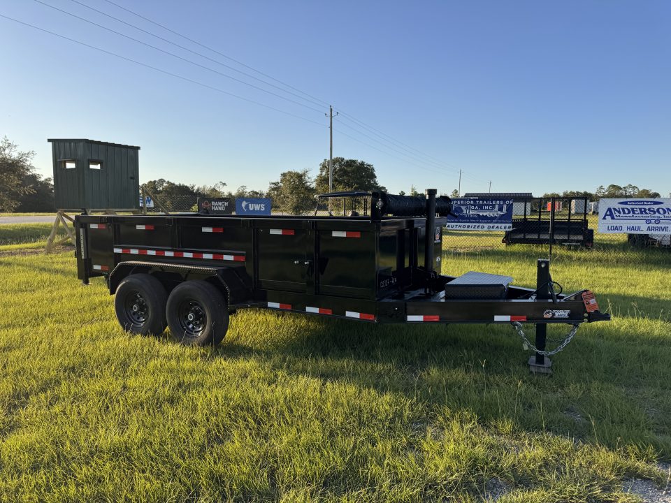New 2027 Panther Cargo 7x14 2’ Side 14k GVWR Dump Trailer