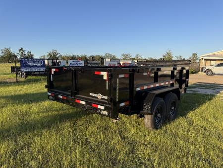 New 2027 Panther Cargo 7x14 2’ Side 14k GVWR Dump Trailer