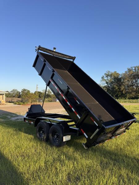 New 2027 Panther Cargo 7x14 2’ Side 14k GVWR Dump Trailer