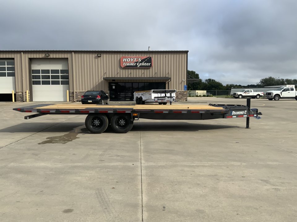 New 2027 Diamond C 102 X 24 DET210 Deckover Tilt Trailer