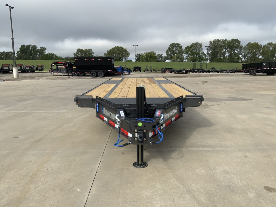 New 2027 Diamond C 102 X 24 DET210 Deckover Tilt Trailer