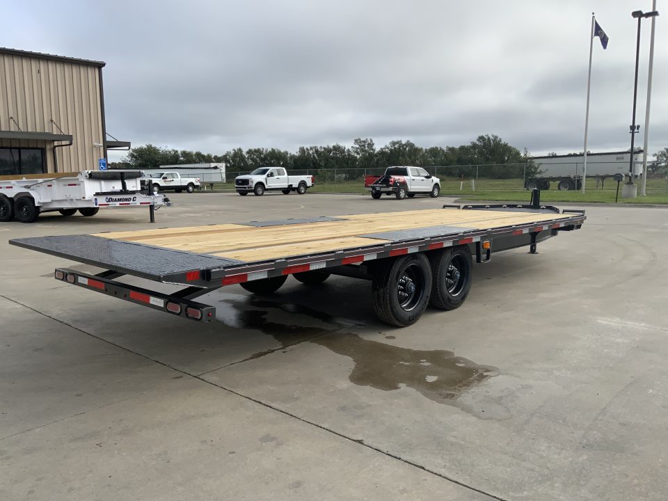 New 2027 Diamond C 102 X 24 DET210 Deckover Tilt Trailer