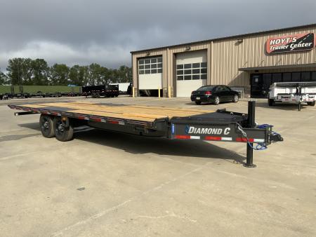 New 2027 Diamond C 102 X 24 DET210 Deckover Tilt Trailer