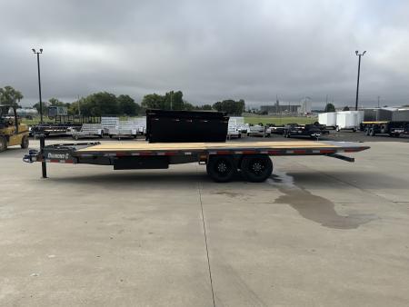 New 2027 Diamond C 102 X 24 DET210 Deckover Tilt Trailer